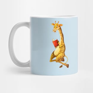 Reading Giraffe Mug